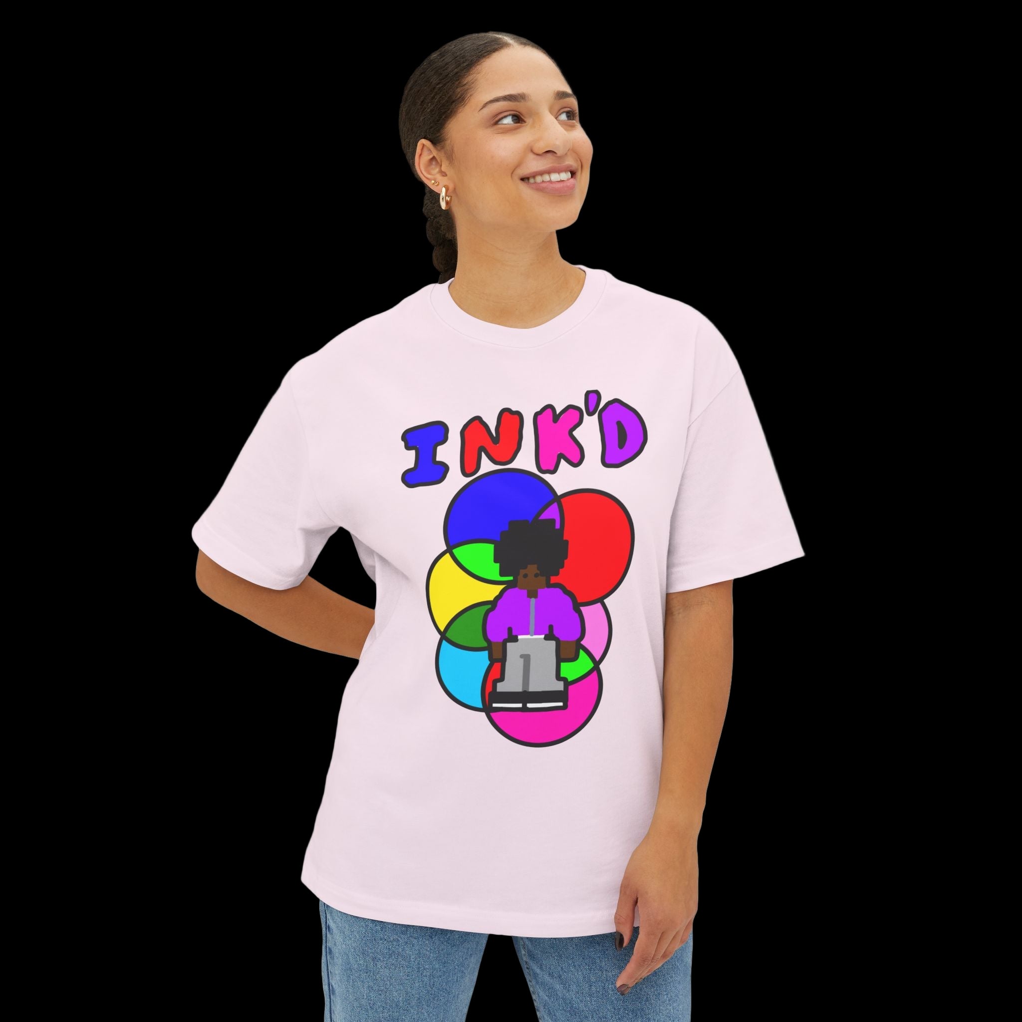 INK'D Unisex Oversized Boxy Tee