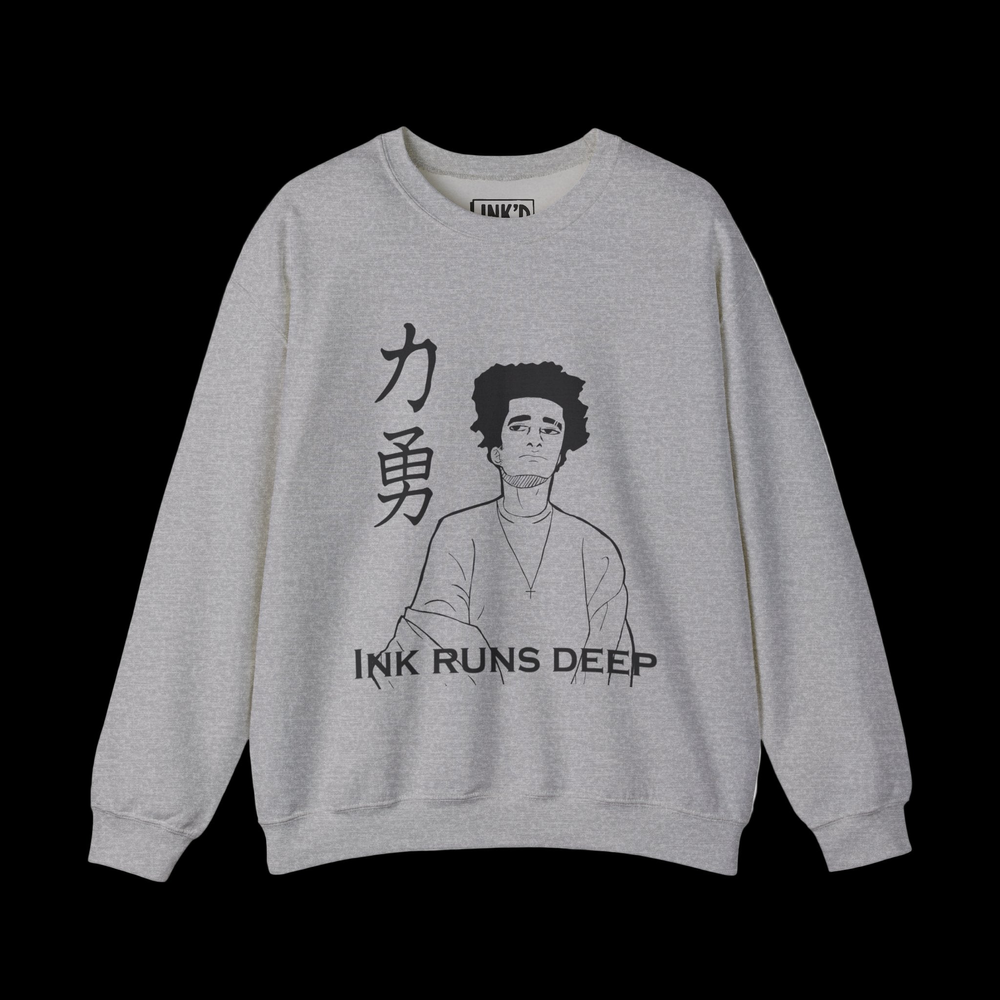 Ink Runs Deep Unisex Heavy Blend™ Crewneck Sweatshirt