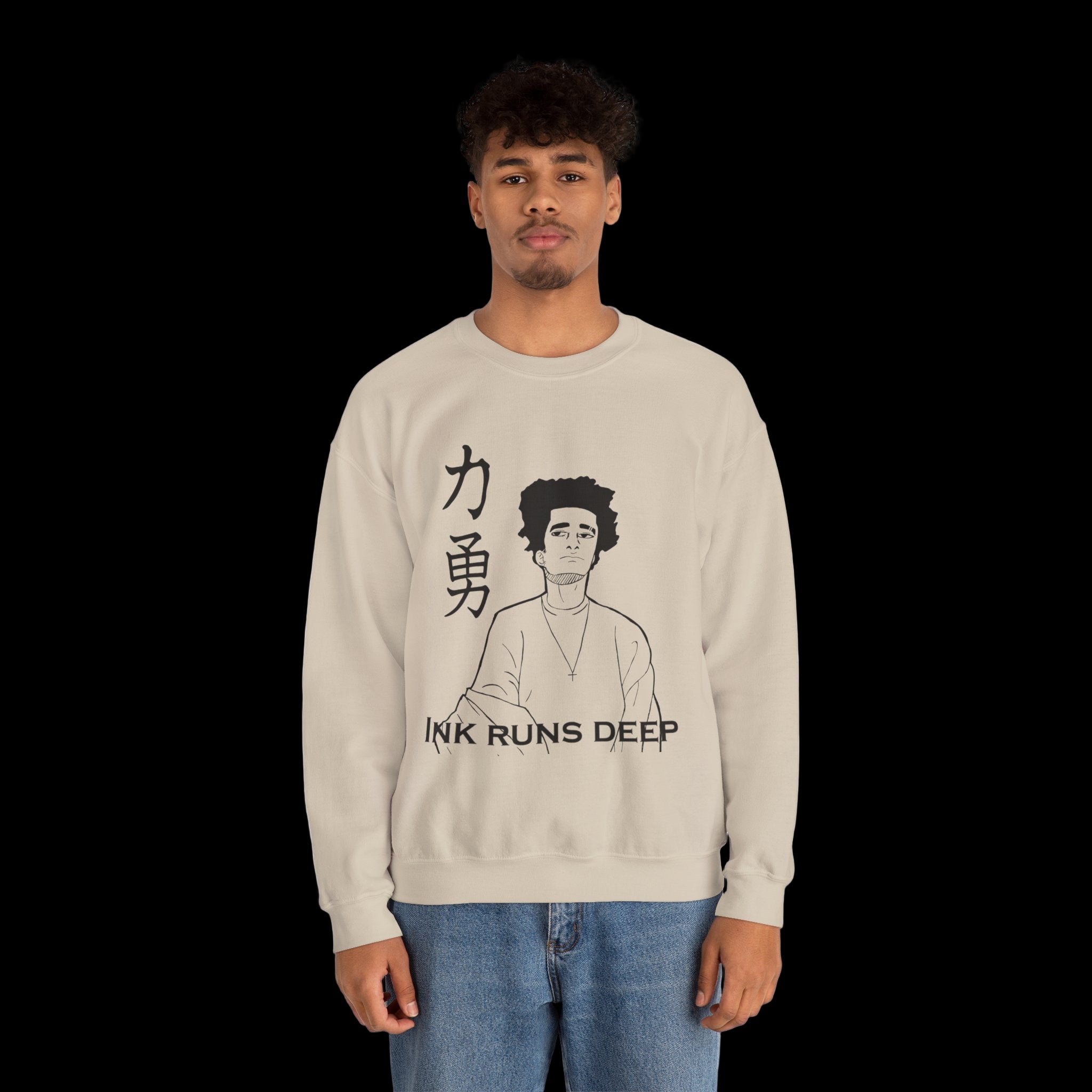 Ink Runs Deep Unisex Heavy Blend™ Crewneck Sweatshirt