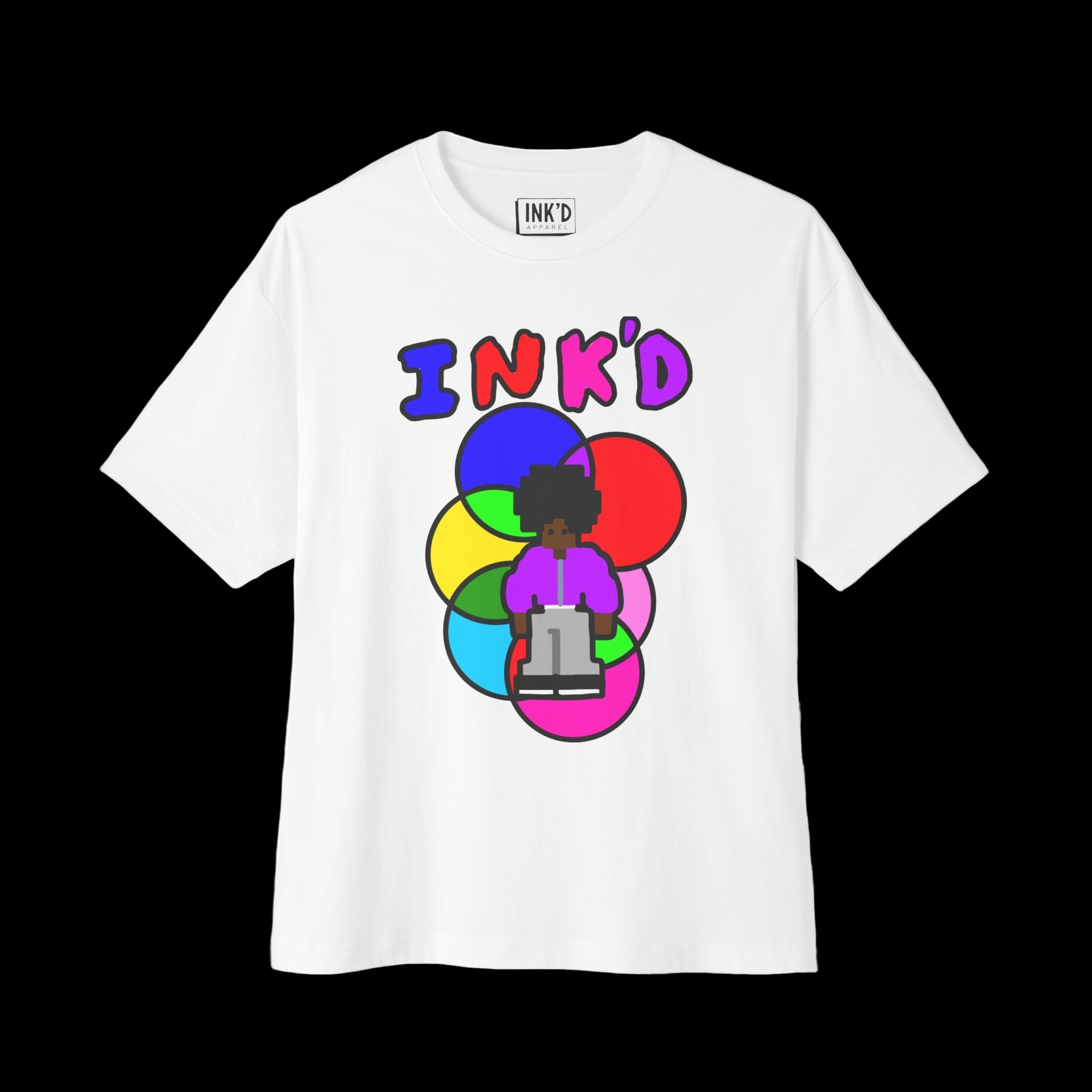 INK'D Unisex Oversized Boxy Tee