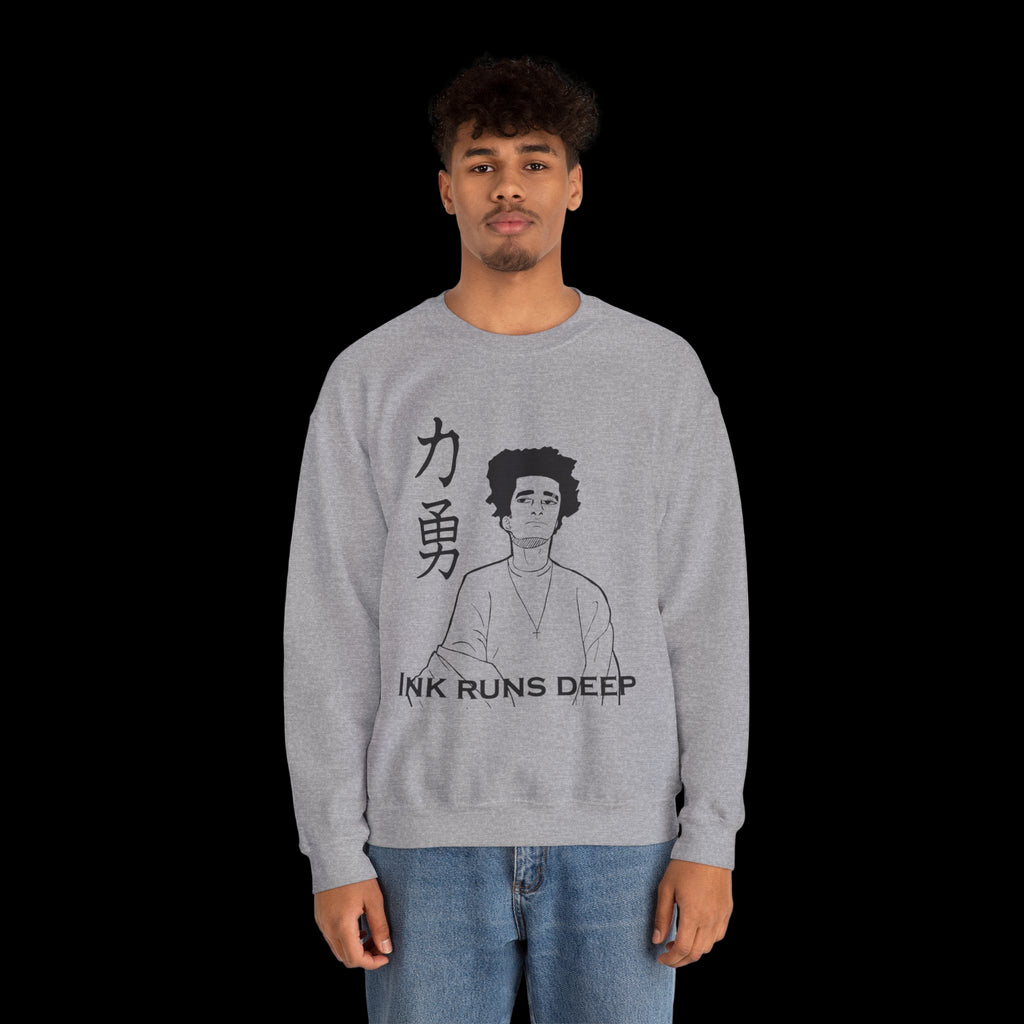 Ink Runs Deep Unisex Heavy Blend™ Crewneck Sweatshirt