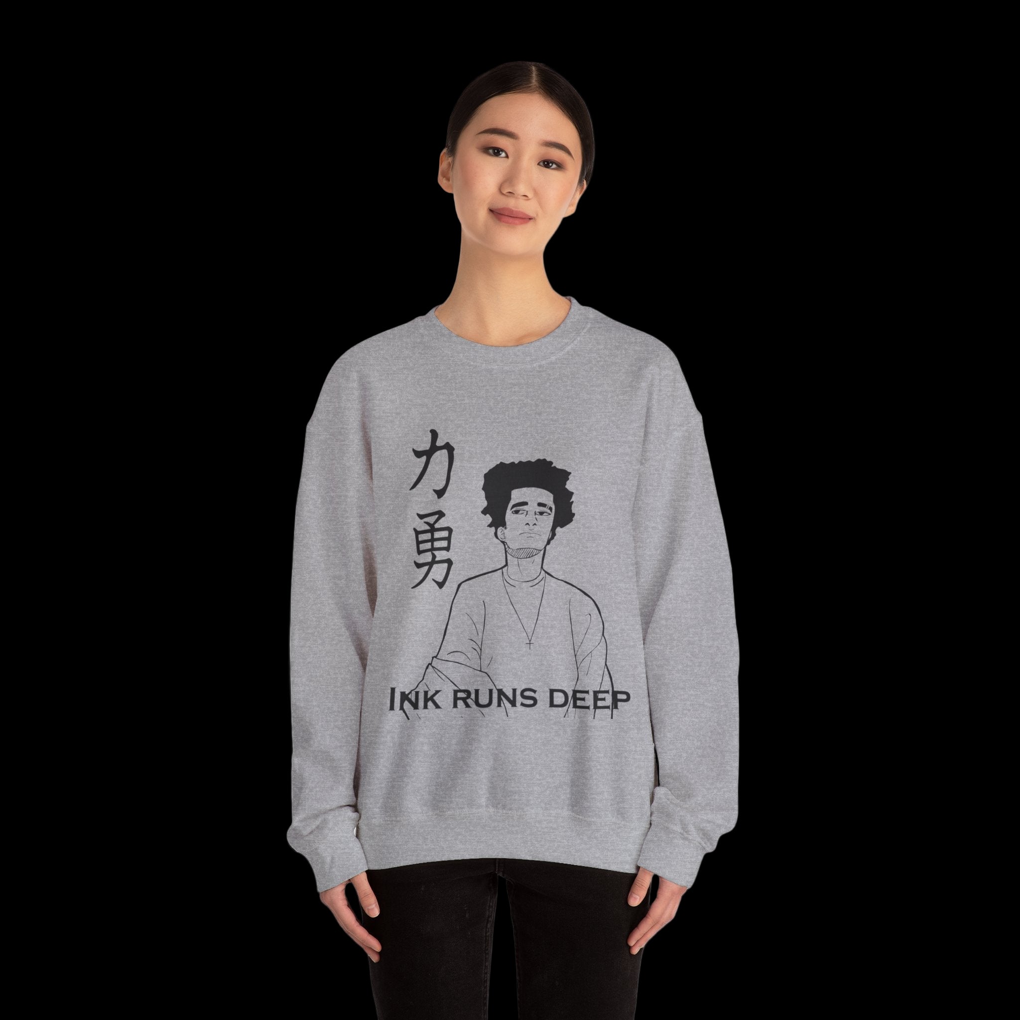 Ink Runs Deep Unisex Heavy Blend™ Crewneck Sweatshirt