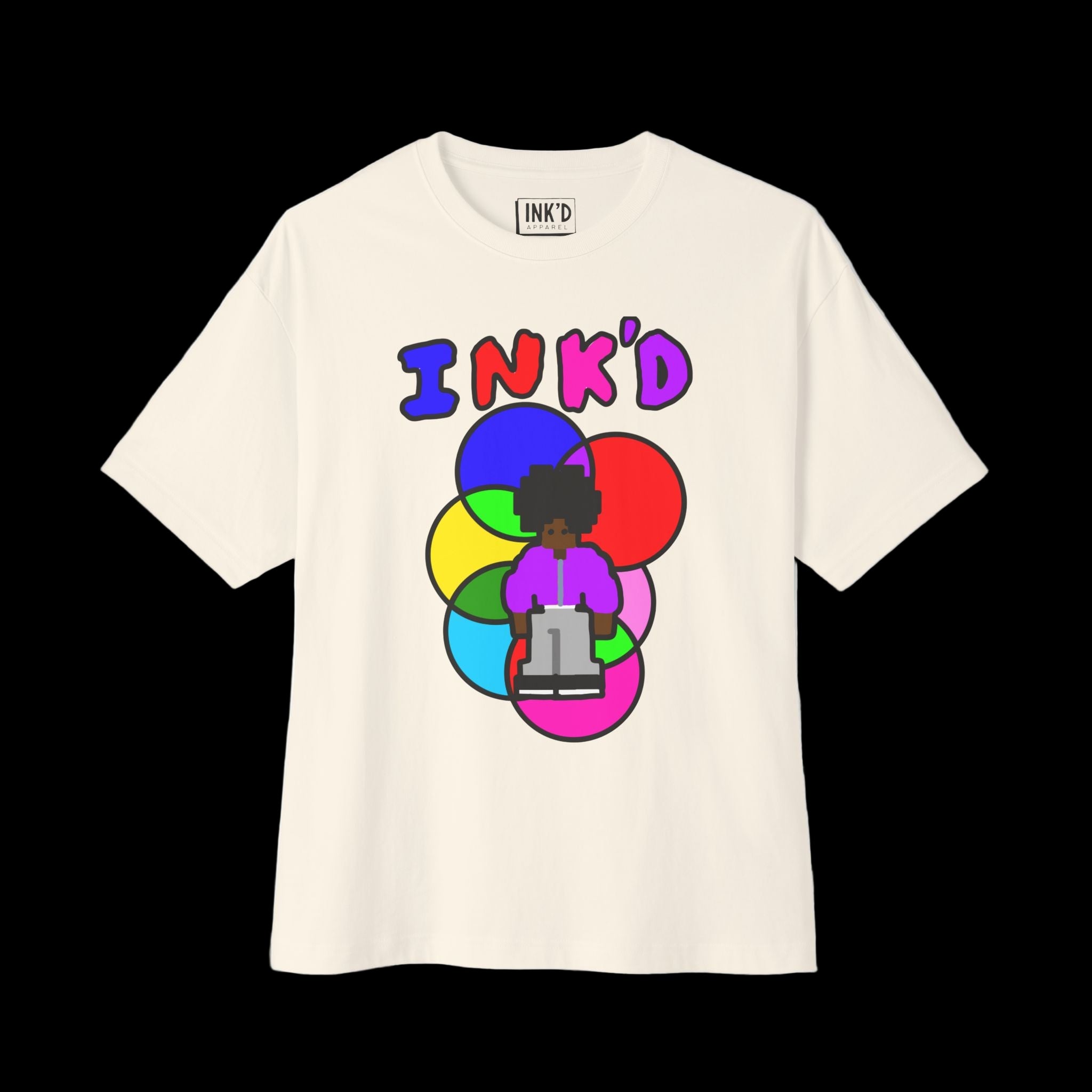 INK'D Unisex Oversized Boxy Tee