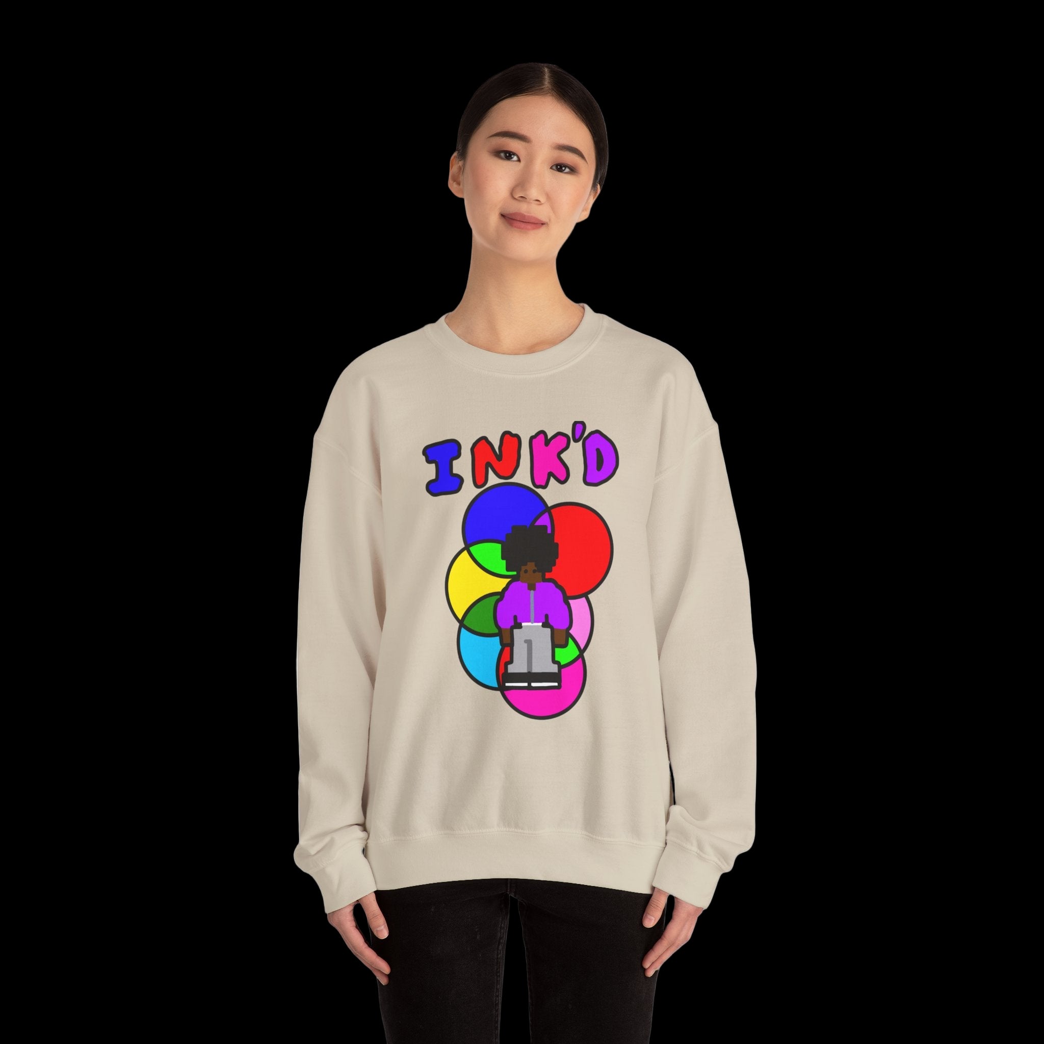 INK'D Unisex Crewneck Sweatshirt