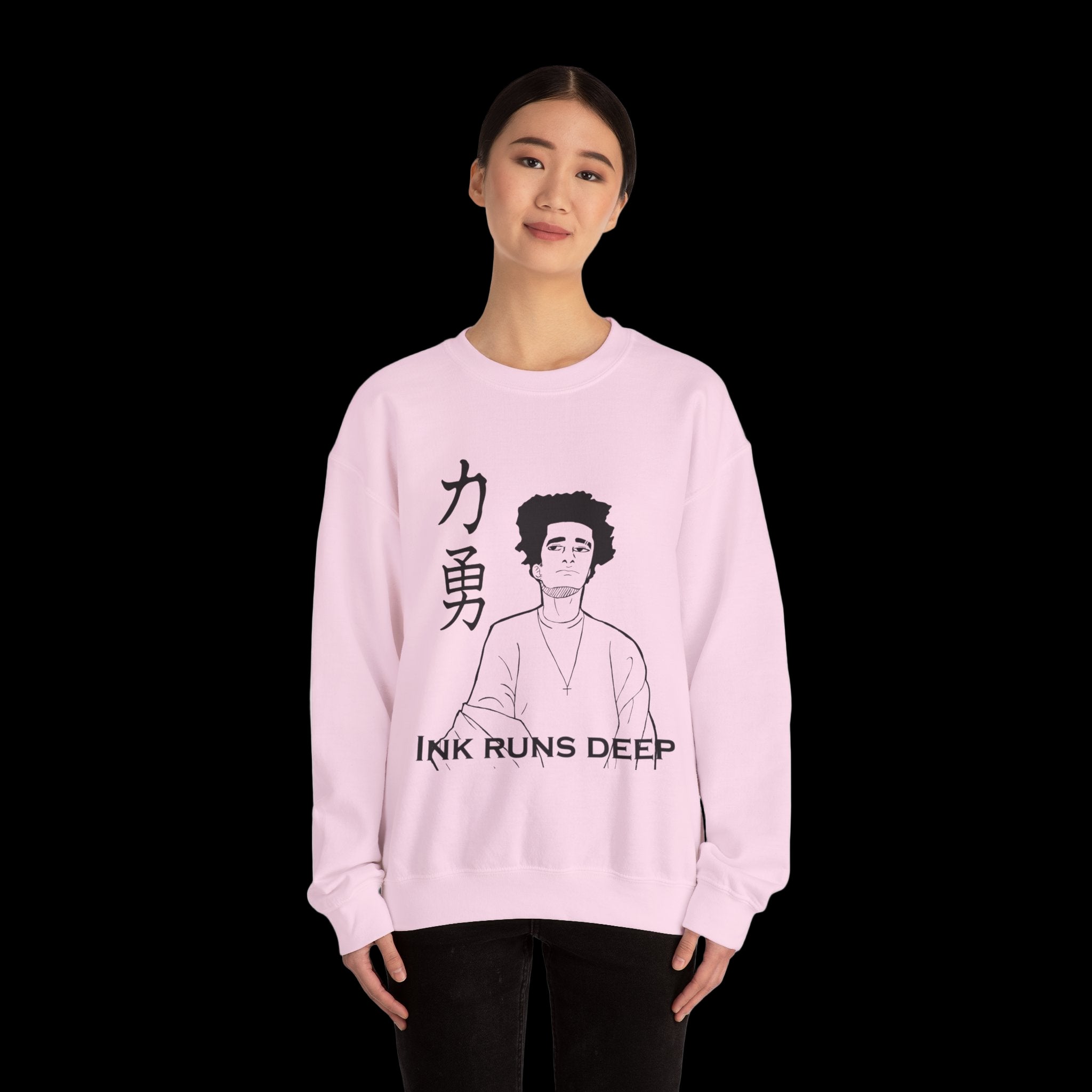 Ink Runs Deep Unisex Heavy Blend™ Crewneck Sweatshirt