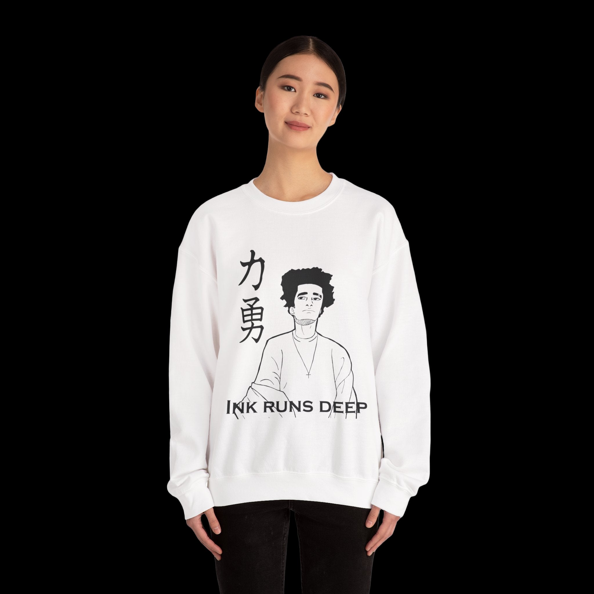 Ink Runs Deep Unisex Heavy Blend™ Crewneck Sweatshirt