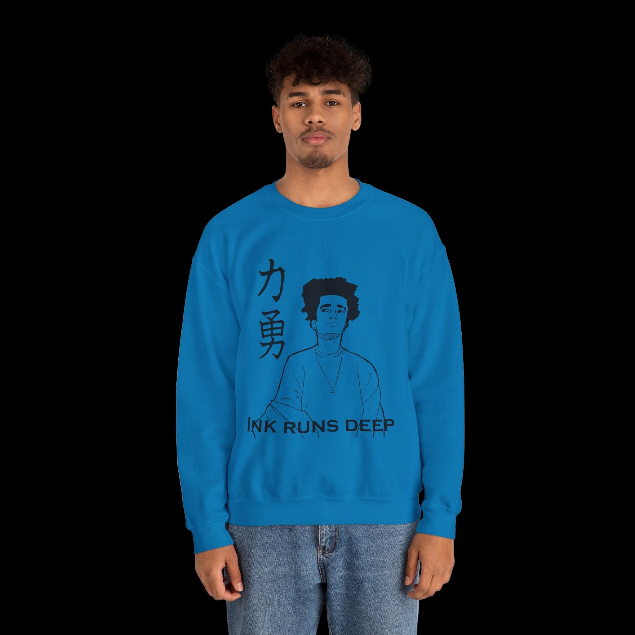 Ink Runs Deep Unisex Heavy Blend™ Crewneck Sweatshirt