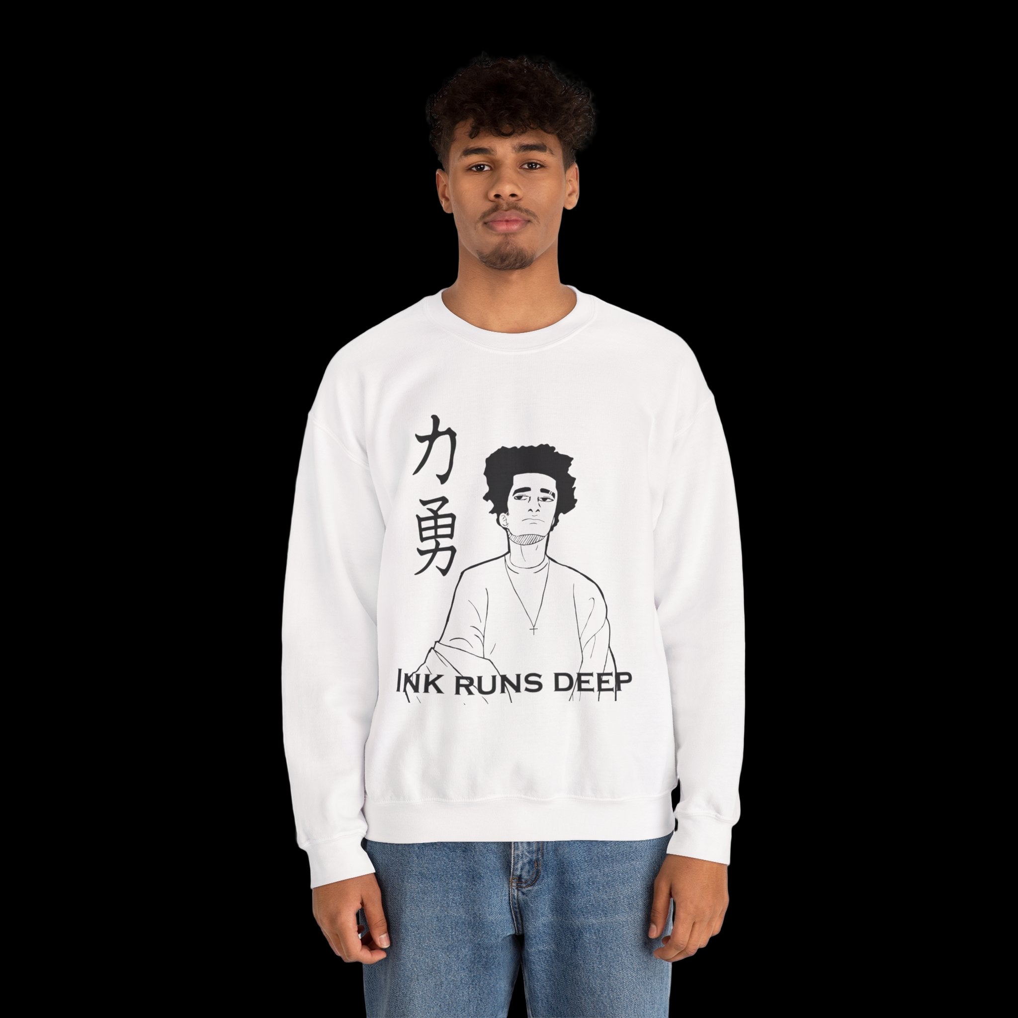 Ink Runs Deep Unisex Heavy Blend™ Crewneck Sweatshirt