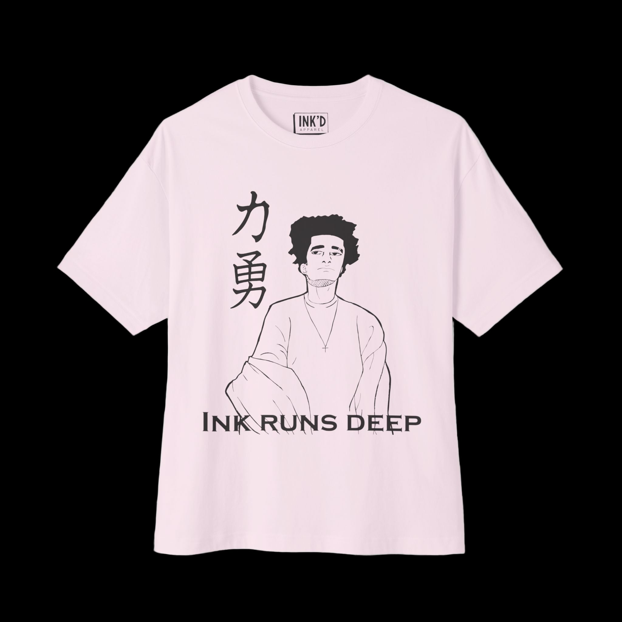 Ink Runs Deep Unisex Oversized Boxy Tee