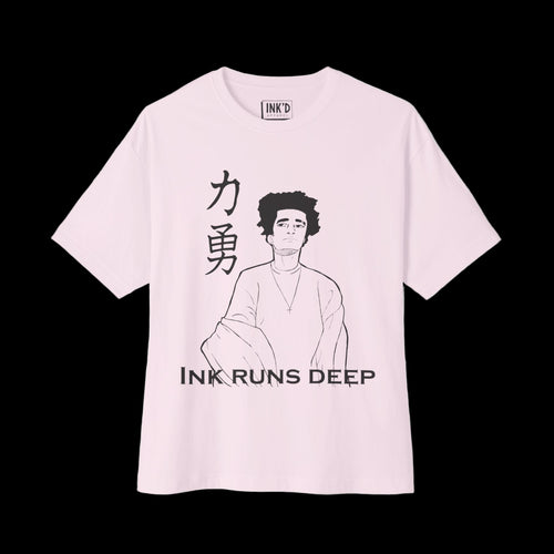 Ink Runs Deep Unisex Oversized Boxy Tee