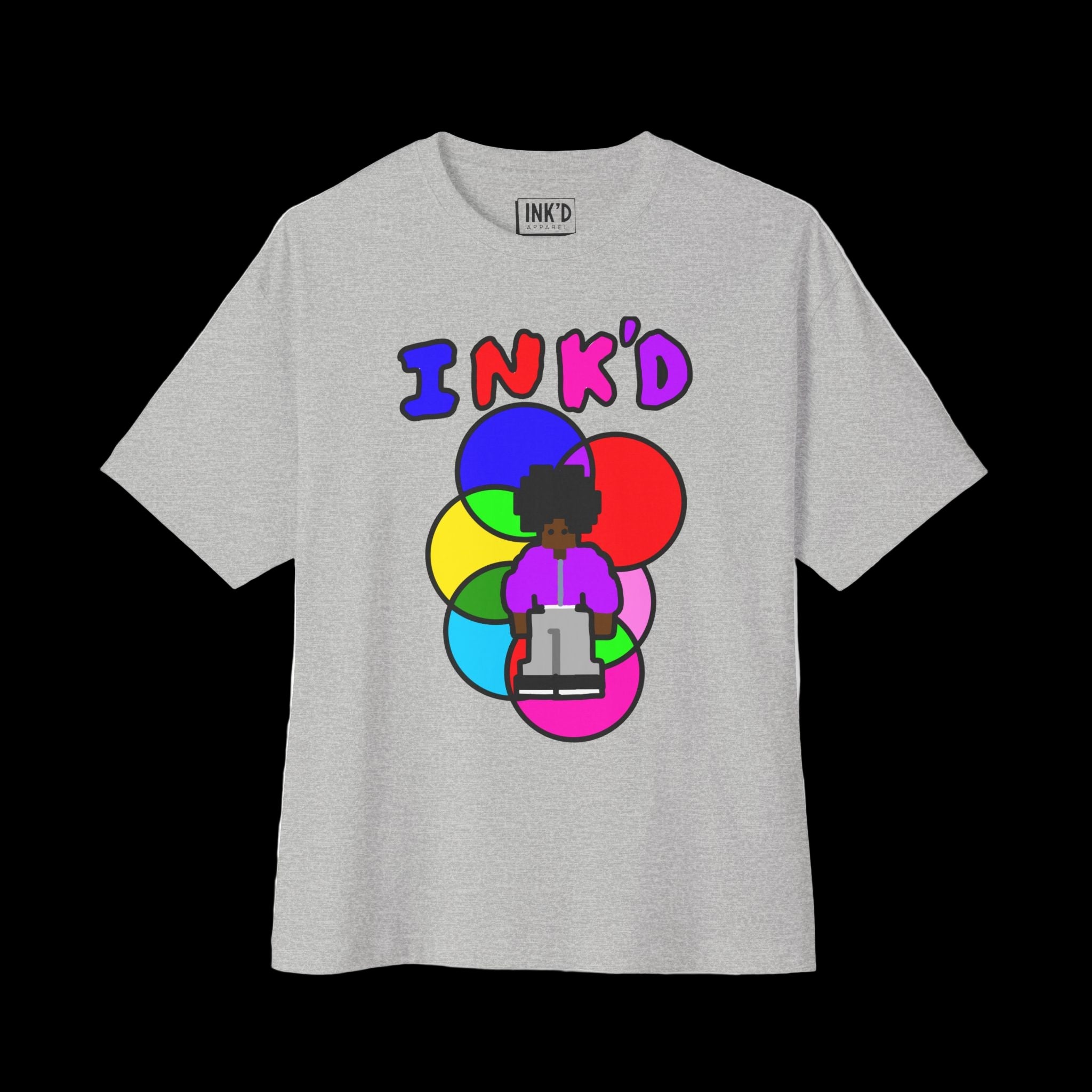 INK'D Unisex Oversized Boxy Tee