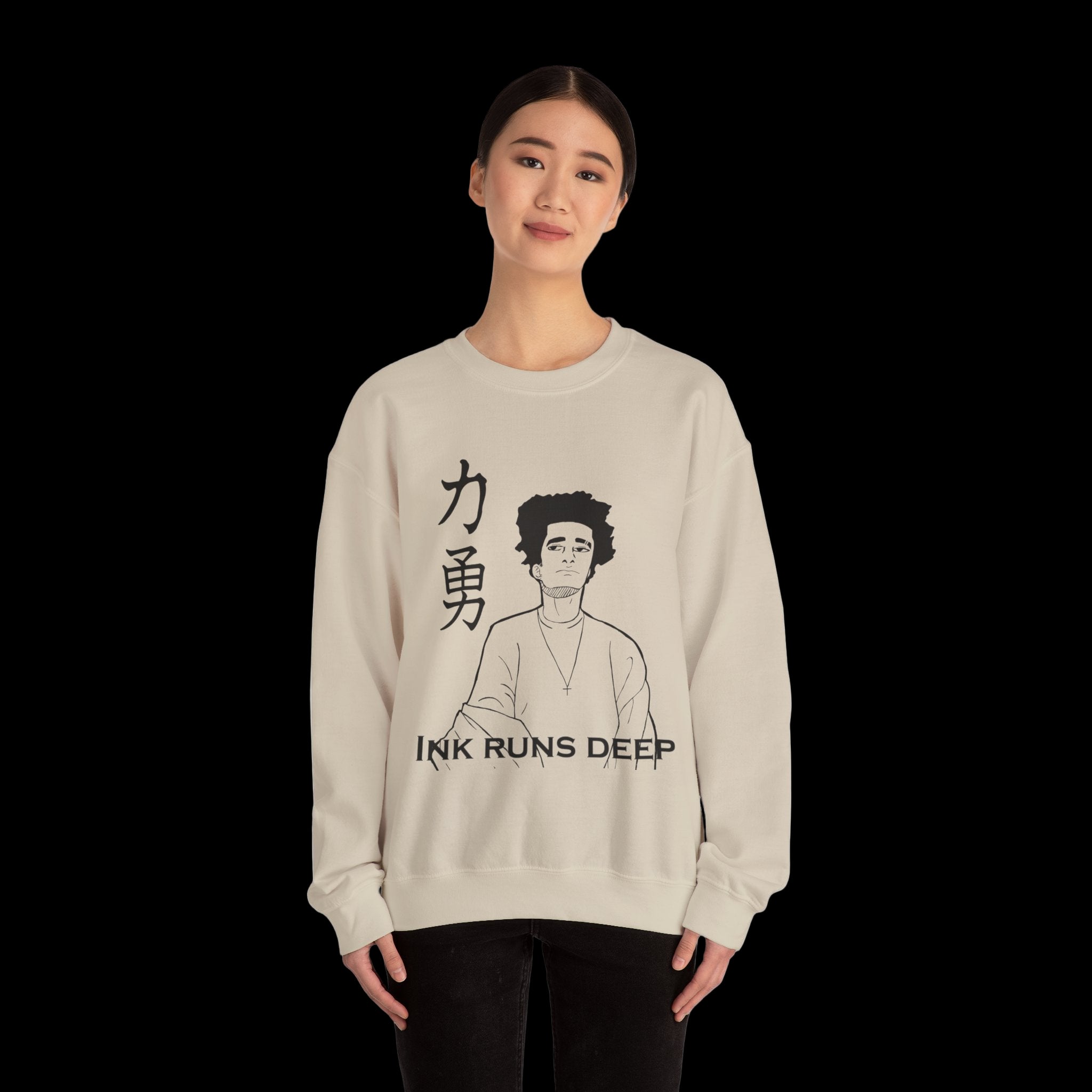 Ink Runs Deep Unisex Heavy Blend™ Crewneck Sweatshirt