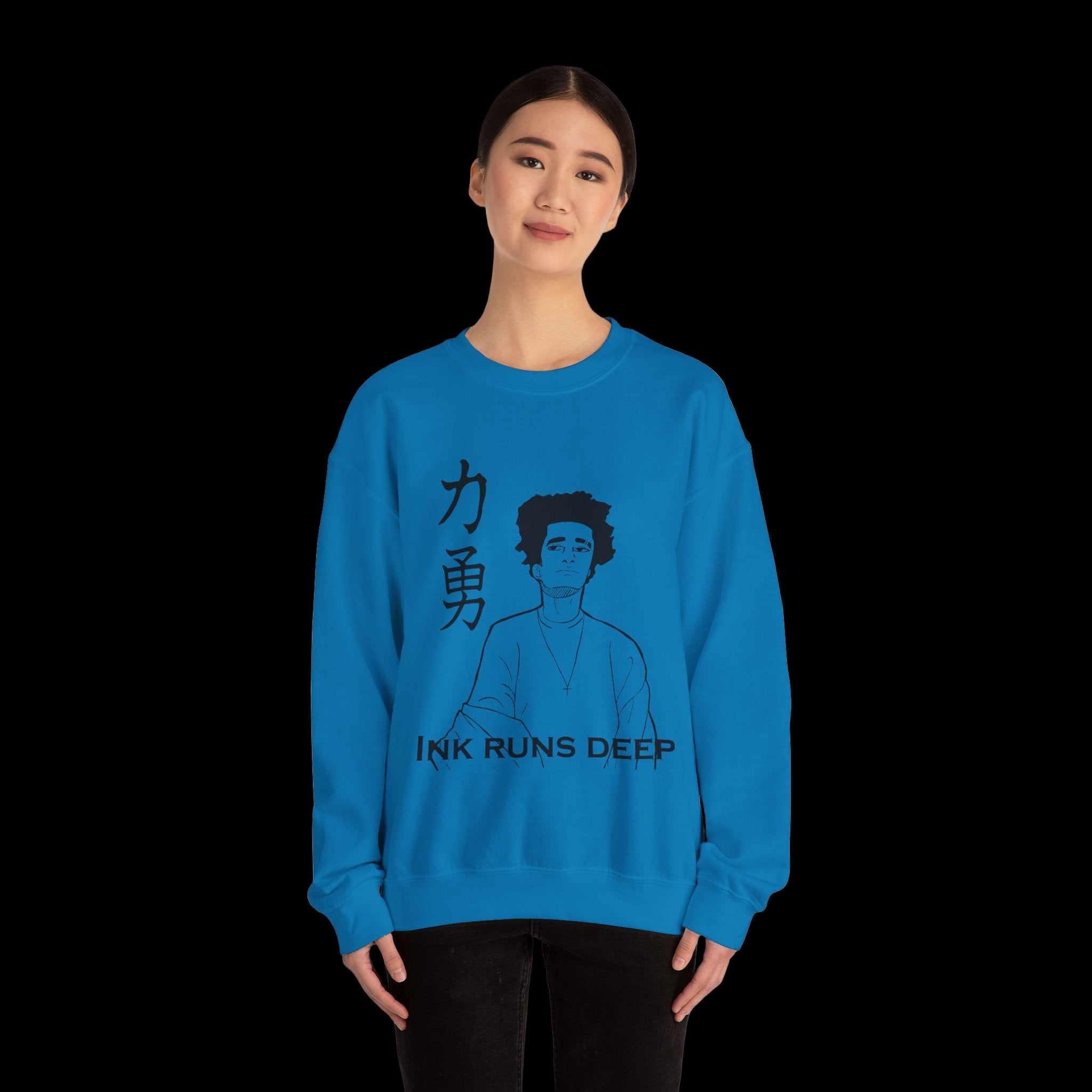 Ink Runs Deep Unisex Heavy Blend™ Crewneck Sweatshirt
